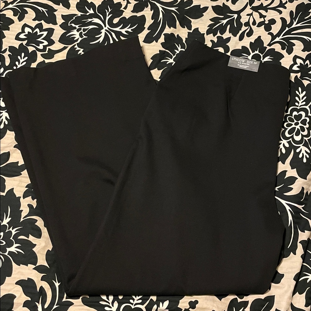 Chicos So Slimming flare trouser pant | size 3